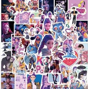 2/$10  28 Piece K-Pop Demon Hunters Sticker Set